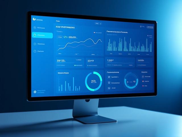UI/UX design for a modern fintech investment platform dashboard.